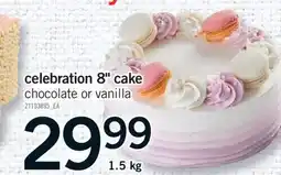 Fortinos CELEBRATION 8 CAKE offer