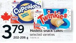 Fortinos HOSTESS SNACK CAKES, 202-206 g offer