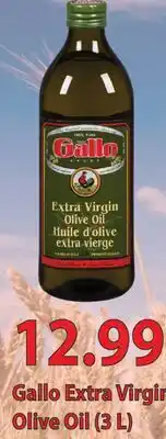 Fortinos GALLO EXTRA VIRGIN OLIVE OIL, (3 L) offer