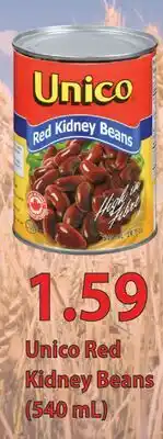 Fortinos UNICO RED KIDNEY BEANS, (540 ML) offer