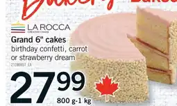 Fortinos GRAND 6 CAKES, 800 g-1 kg offer