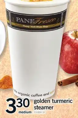 Fortinos GOLDEN TURMERIC STEAMER offer
