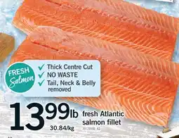 Fortinos FRESH ATLANTIC SALMON FILLET offer