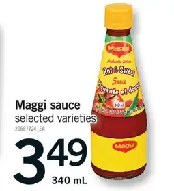 Fortinos Maggi sauce, 340 mL offer