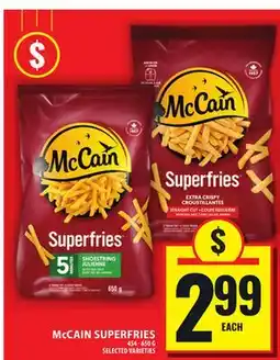 Food Basics McCAIN SUPERFRIES offer
