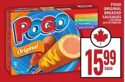 Food Basics POGO ORIGINAL BREADED SAUSAGES offer