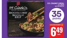 Food Basics P.F. CHANG'S MEAL offer