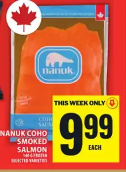 Food Basics NANUK COHO SMOKED SALMON offer