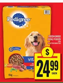 Food Basics PEDIGREE DOG FOOD offer