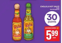 Food Basics CHOLULA HOT SAUCE offer