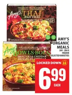 Food Basics AMY'S ORGANIC MEALS offer