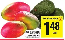 Food Basics RED MANGOES OR AVOCADOES offer