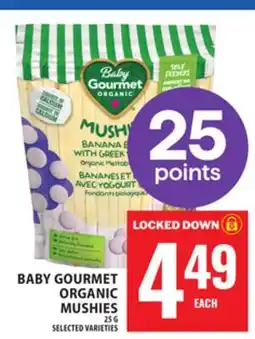Food Basics BABY GOURMET ORGANIC MUSHIES offer