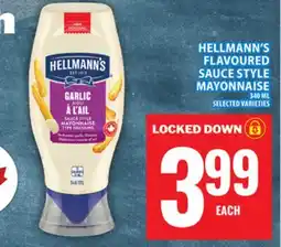 Food Basics HELLMANN'S FLAVOURED SAUCE STYLE MAYONNAISE offer