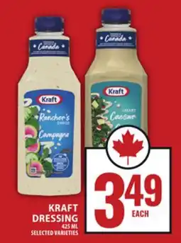 Food Basics KRAFT DRESSING offer