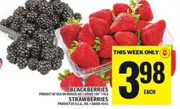 Food Basics BLACKBERRIES OR STRAWBERRIES offer