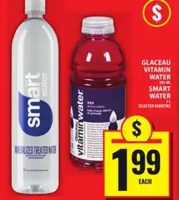 Food Basics GLACEAU VITAMIN WATER OR SMART WATER offer
