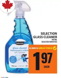 Food Basics SELECTION GLASS CLEANER offer