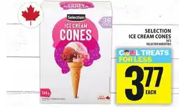 Food Basics SELECTION ICE CREAM CONES offer