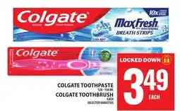 Food Basics COLGATE TOOTHPASTE or TOOTHBRUSH offer