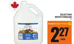 Food Basics SELECTION WHITE VINEGAR offer