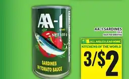 Food Basics AA-1 SARDINES offer