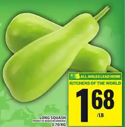 Food Basics LONG SQUASH offer