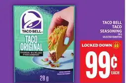 Food Basics TACO BELL TACO SEASONING offer