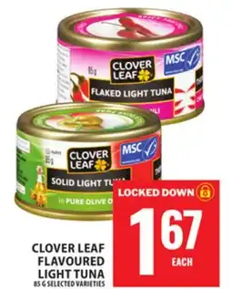 Food Basics CLOVER LEAF FLAVOURED LIGHT TUNA offer