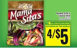 Food Basics MAMA SITA'S SAUCE MIX offer