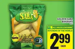 Food Basics GOLDEN SABA BANANAS offer