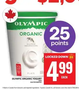 Food Basics OLYMPIC ORGANIC YOGURT offer