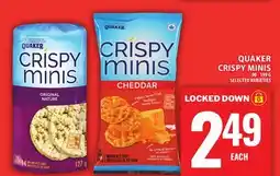 Food Basics QUAKER CRISPY MINIS offer