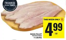 Food Basics BASA FILLET offer