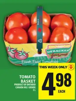 Food Basics TOMATO BASKET offer