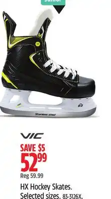 Canadian Tire HX Hockey Skates offer