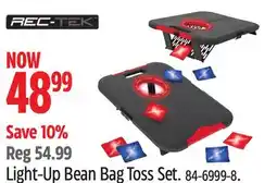 Canadian Tire Rec-Tek Light-Up Bean Bag Toss Set offer