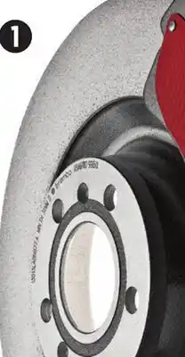 Canadian Tire Brembo UV-Coated Brake Rotors offer