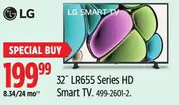 Canadian Tire LG 32˝ LR655 Series HD Smart TV offer