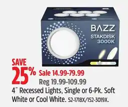 Canadian Tire BAZZ Soft White or Cool White offer