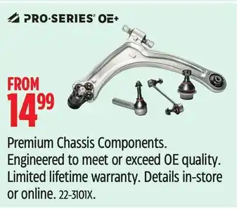 Canadian Tire Premium Chassis Components offer