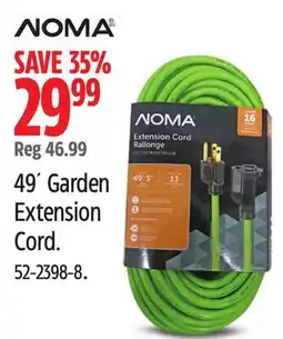 Canadian Tire NOMA 49´ Garden Extension Cord offer