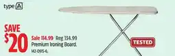 Canadian Tire Premium Ironing Board offer