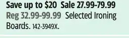 Canadian Tire Type A Selected Ironing Boards offer