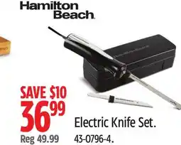 Canadian Tire Electric Knife Set offer