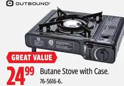 Canadian Tire Butane Stove with Case offer