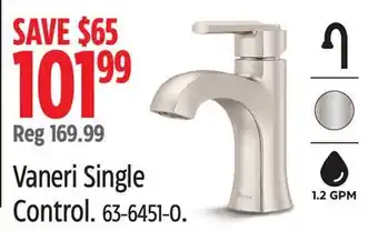 Canadian Tire Vaneri Single Control offer