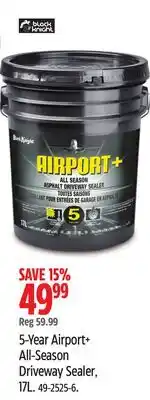 Canadian Tire 5-Year Airport+ All-Season Driveway Sealer offer