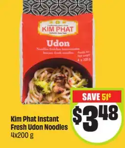 FreshCo Kim Phat Instant Fresh Udon Noodles 4x200 g Mid-Autumn offer