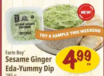Farm Boy Farm Boy Sesame Ginger Eda-Yummy Dip offer